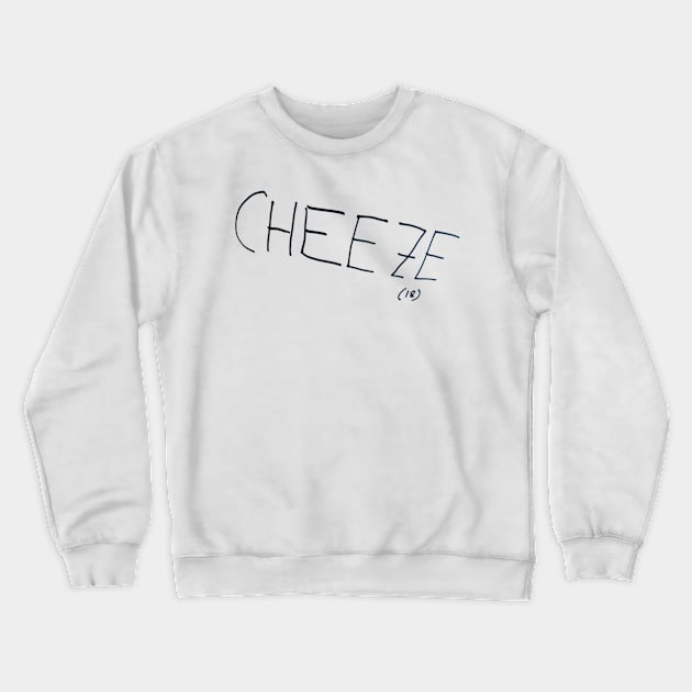 Cheeze (18) Bob Mortimer Taskmaster Crewneck Sweatshirt by mywanderings